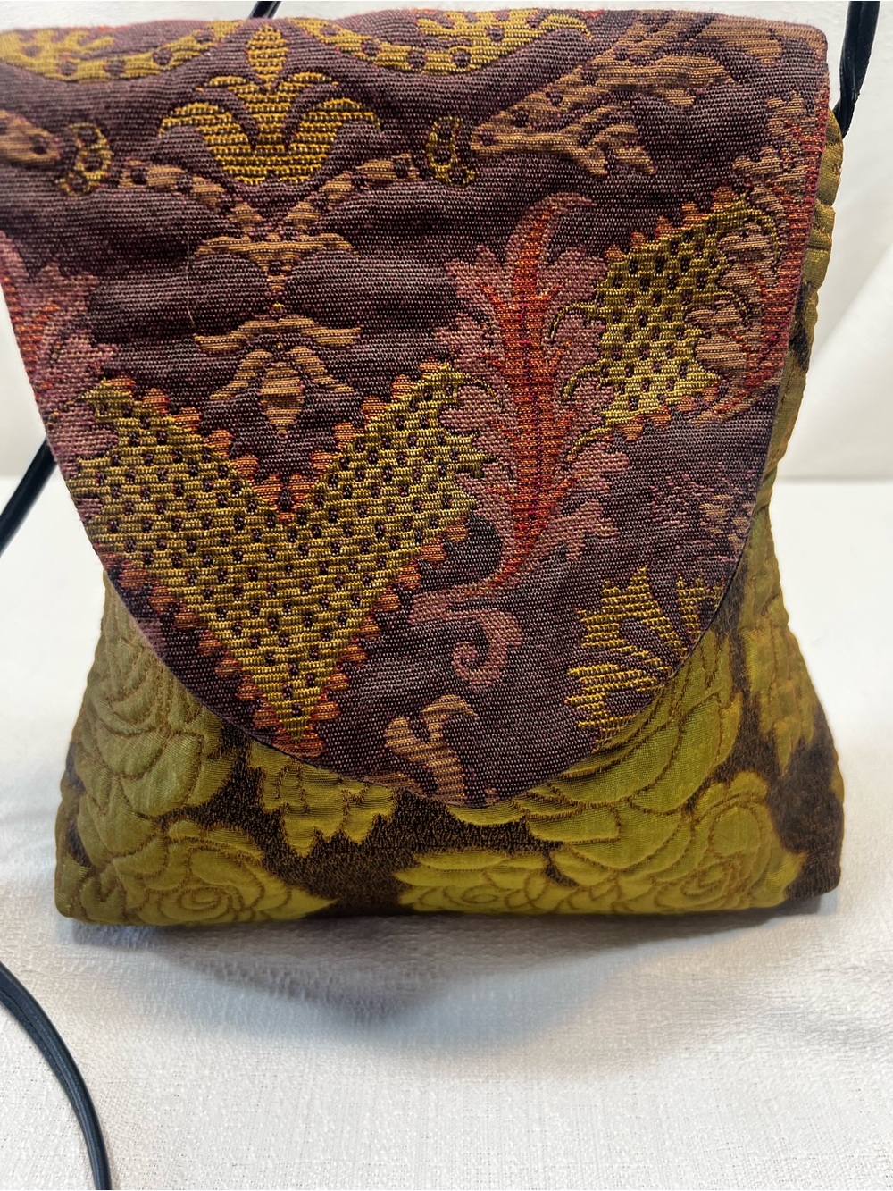 Maruca Design Woven Tapestry Crossbody Mini Bag Boho